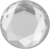 Kreis mit Brillantschliff, diamantweiß