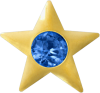 GoldStar, Stern mit Saphir